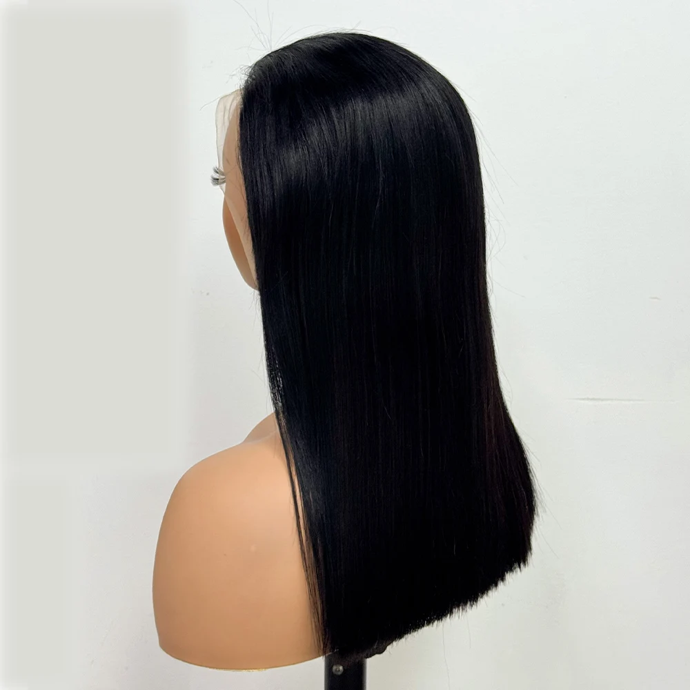 Super Double Drawn 13x4  Lace Frontal Wigs Bone Straight 300% Density Full Density Wigs Soft and Soomth Texture for  Women