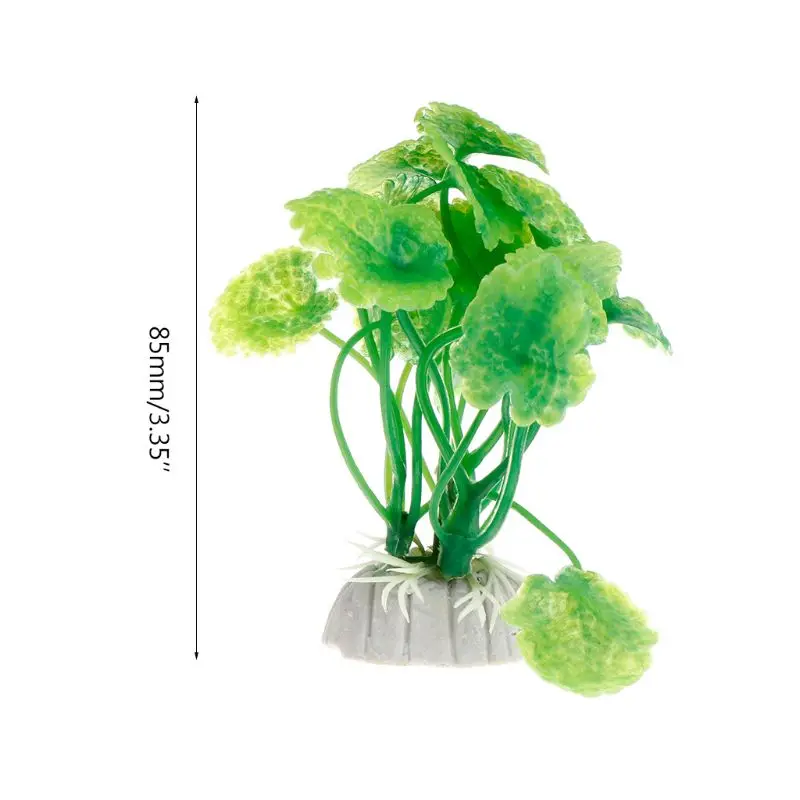 

Y1UB Artificial Aquatic Plant Leaves for Fish Aquarium Terrariums Landscapin