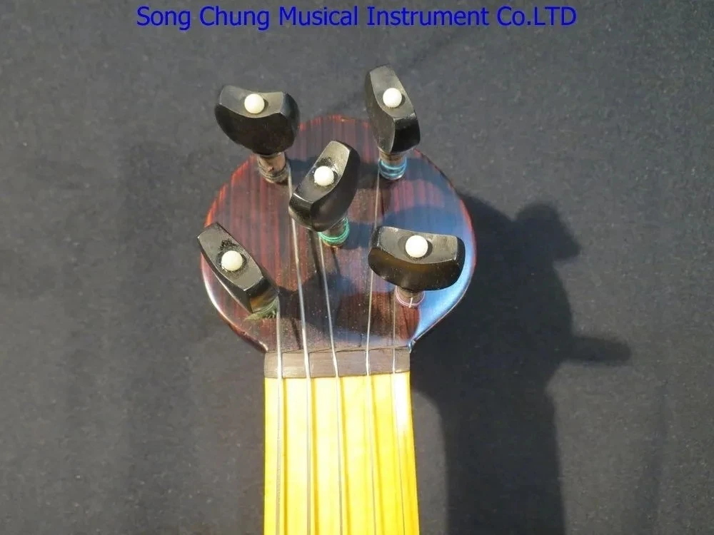 5 strings 15 3/4 " vioia,Copy of old instrument medieval Fiddle powerful sound#7840