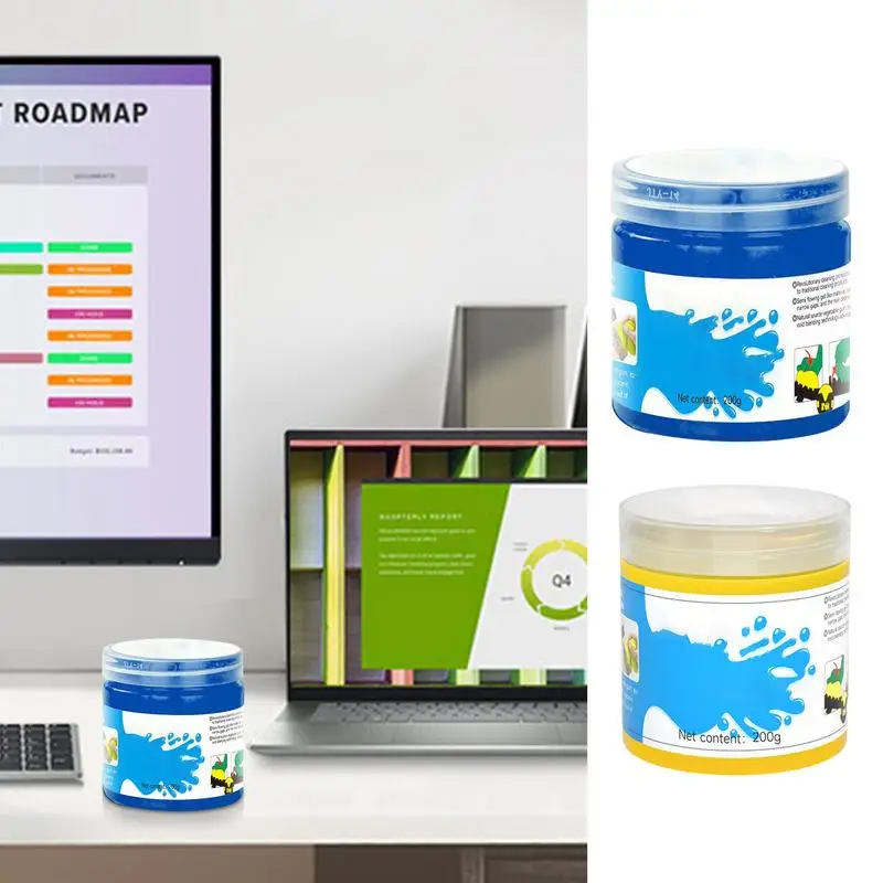 

Car Cleaning Putty Keyboard Dust Cleaning Mud Car Interior Cleaner Dust Cleaning Mud For Cars Dust Cleaner Slime Keyboard Gel