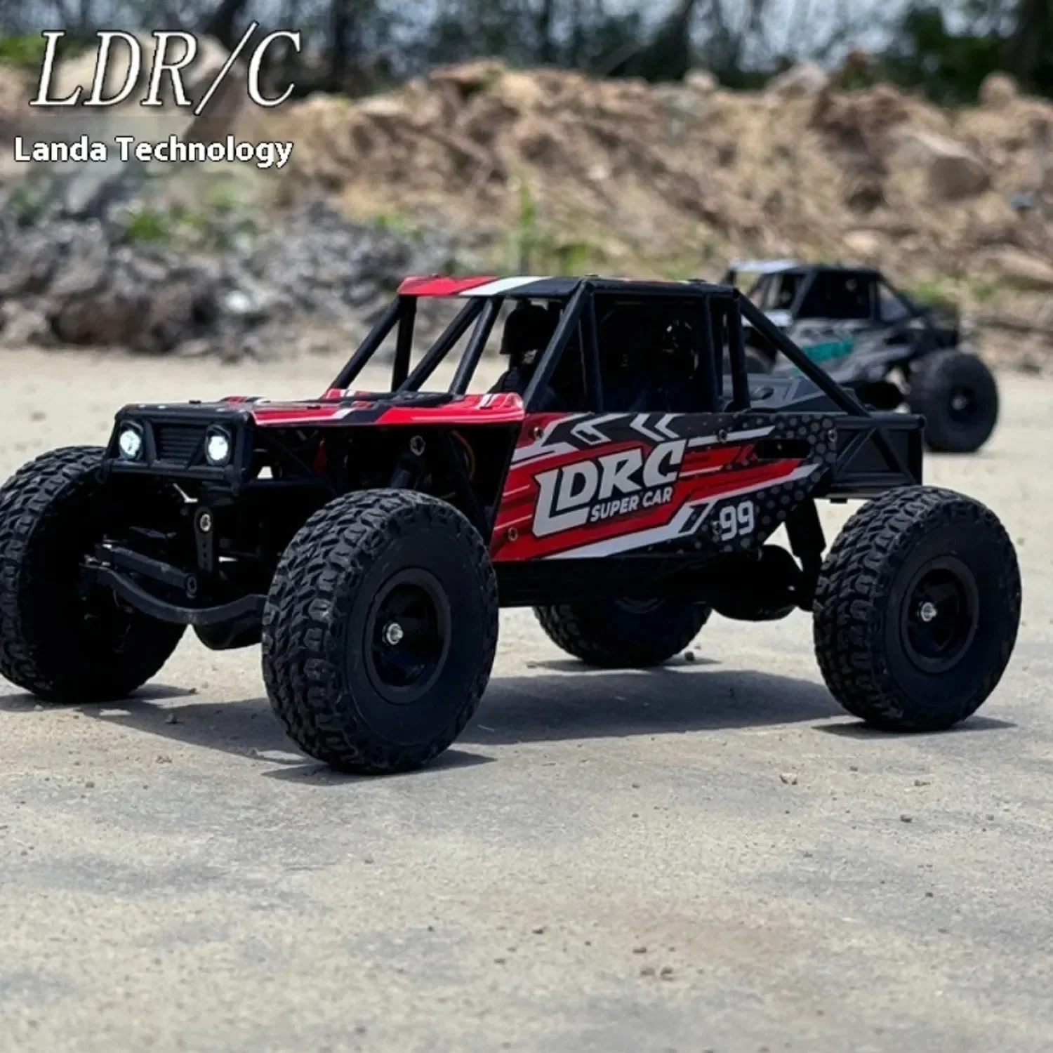 LDRC LD18499 1:18  4x4 4WD RC ڵ - ε    峭 , ҳ  