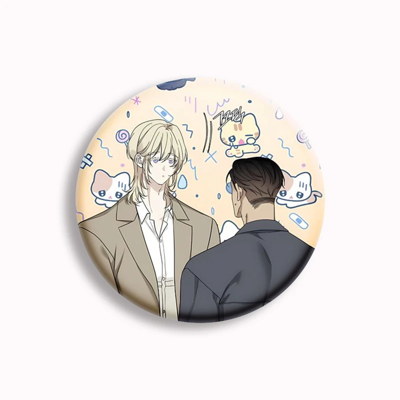韓国BL DEAR.00 トレカ カード Korean Newest Manhwa Dear. 00 BL Soft Button Pin BL Comic