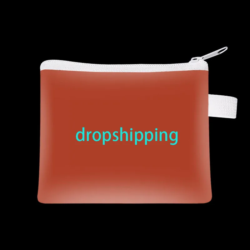 DIY Customize Your Image Logo Name Coin Purse Ladies Card Bag Boys Girls Wallet Portable Headset Mini Lipstick Bags Money Bag