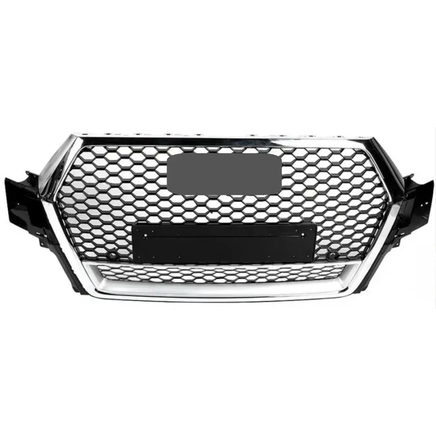 

Передний бампер решетка капота гриль для Audi Q7 SQ7 2016 2017 2018 Стайлинг автомобиля для SQ7 стильные автомобильные аксессуары инструменты