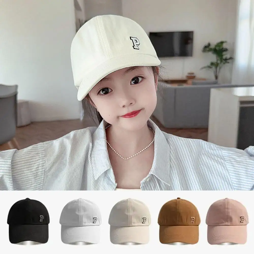 Empty Top Ponytail Baseball Cap Children's Baseball Caps Kids Ponytail Hat Outdoor Travel Sunhats Girls Hip Hop Baseball Hat