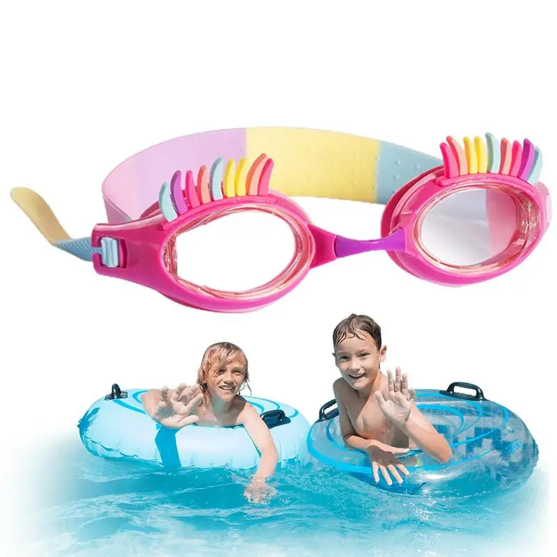 

Очки для плавания с силиконовым ремешком для мальчиков и девочек