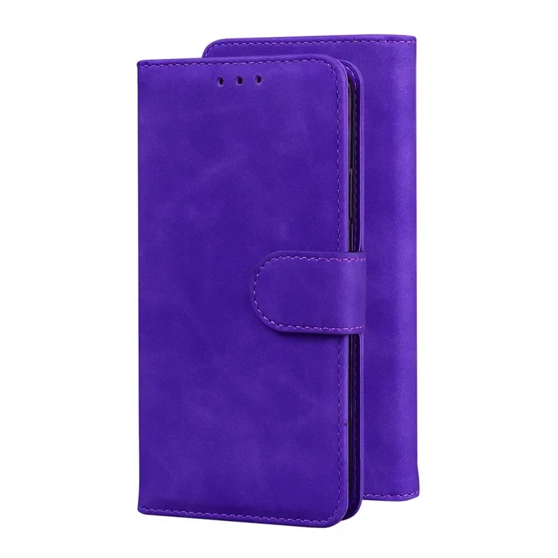 Geometric Textile Pattern Magnetic Wallet Leather Phone Case Cover