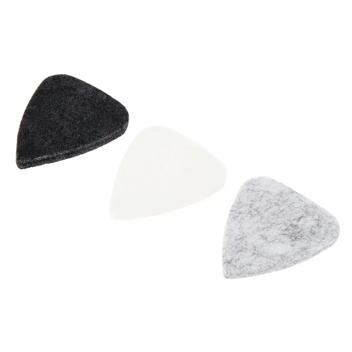 Guitar picks 3mm thickness soft felt ukulele pick plectrum 1/3/10 PCS for concert soprano tenor ukulele 21 23 26