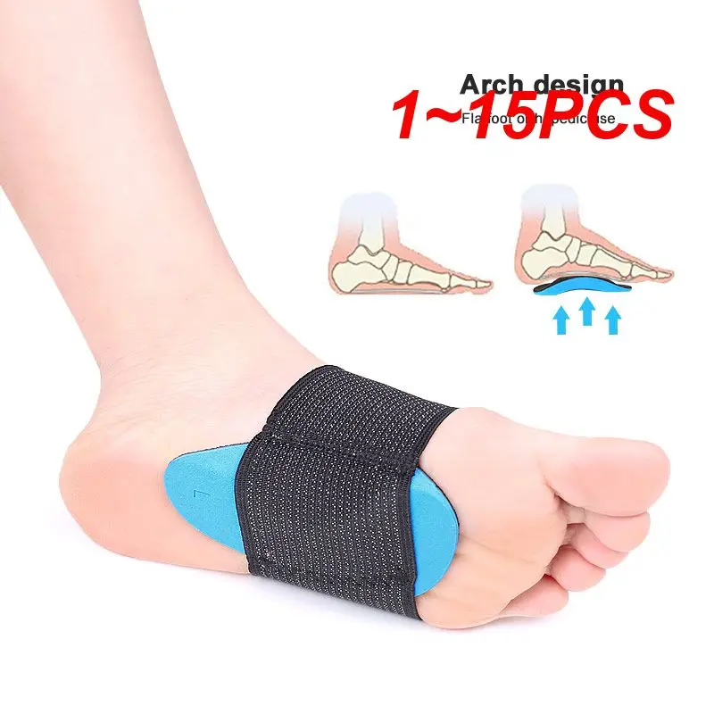 

Ортопедические стельки для обуви, поддержка свода стопы, вальгусная деформация, подушечка, инструменты для ухода за ступнями, 1-15 шт.