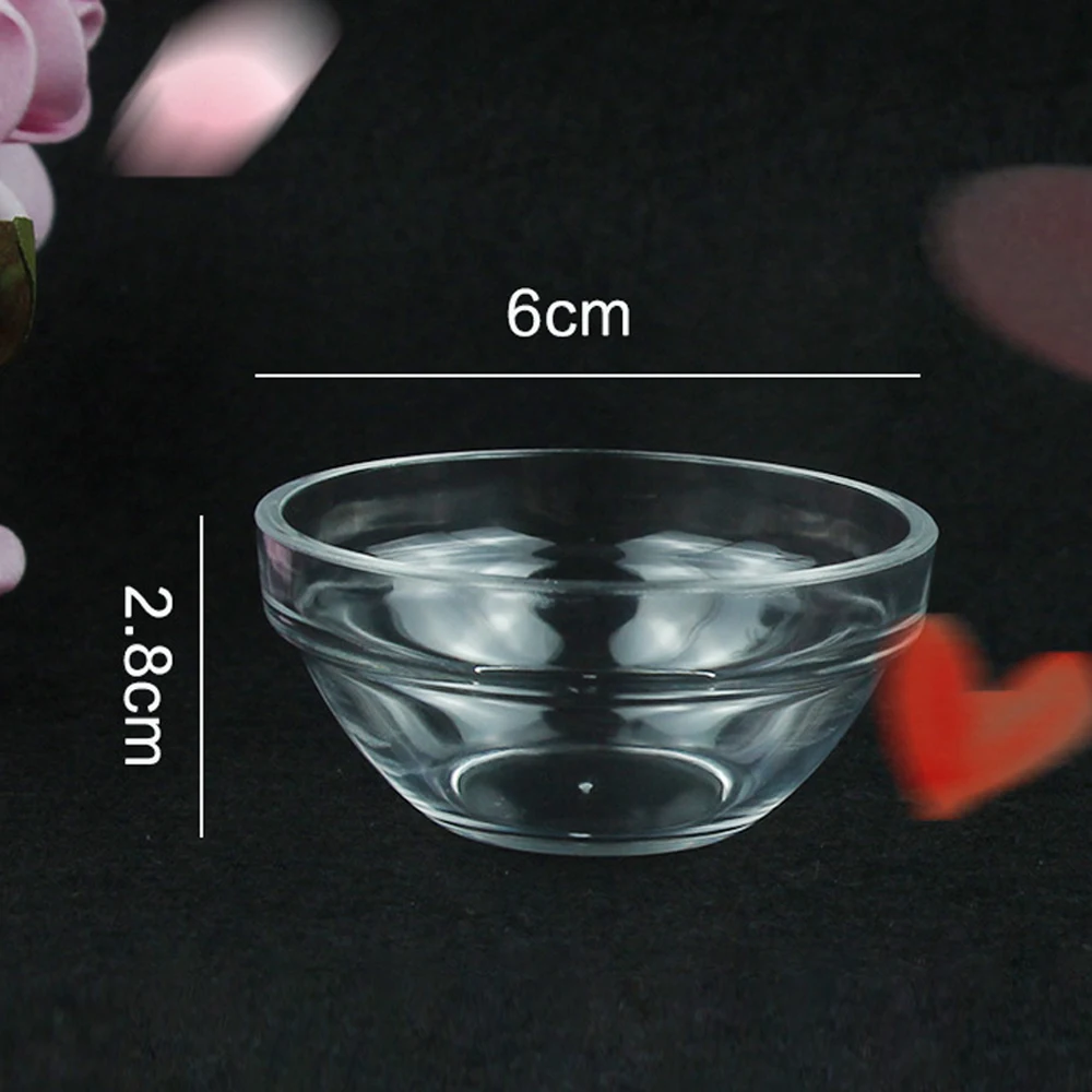 Beauty Mixing Bowl 1/3/5pcs Acrylic Face Beauty Mixing Bowl DIY Stirring Bowls Transparent Cosmetic Beauty Tool Home Salon Spa Face Skin Applicator