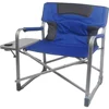 Camping Director Chair XXL, Blue, Adult, 10lbs Outdoor Chair 1