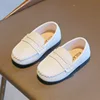 New Leather Shoe Fashion Simple Versatile Girl Shoes Classic Light Princess Shoes Trendy Autumn Boy Shoe Flat Daily Child Shoes 4