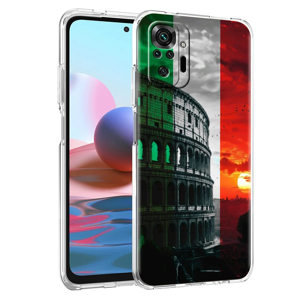 Italian Flag Soft TPU Phone Case