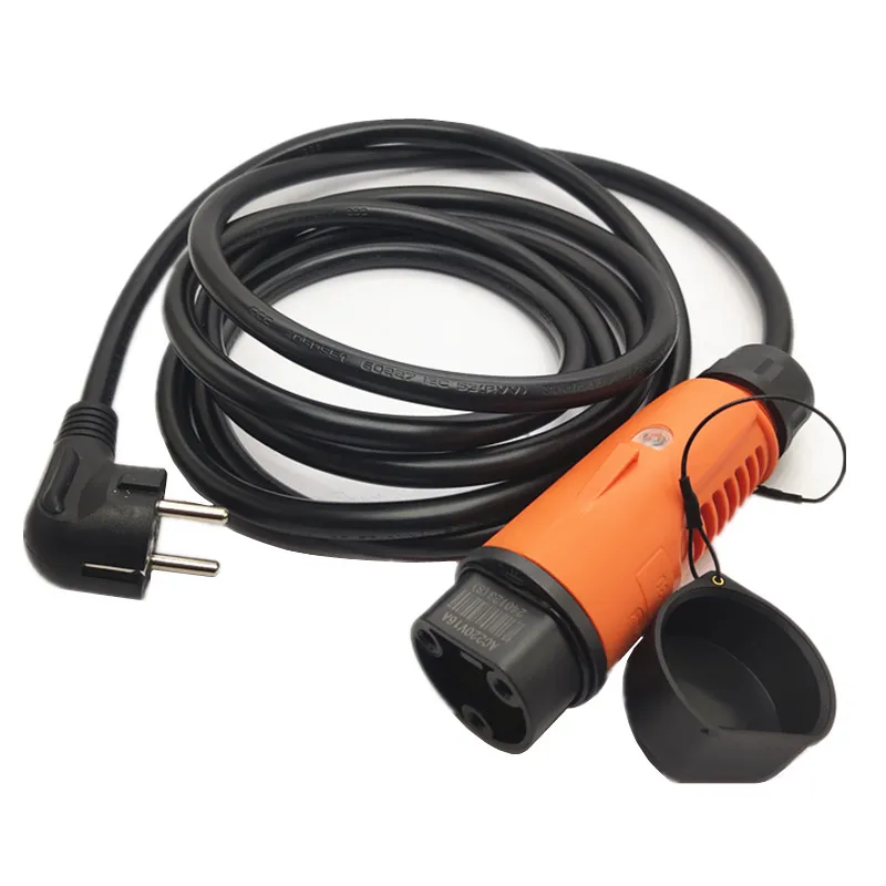 Universal EV cart Charging Power line 10FT YEEDA Y-30 220V 16A Plug with CEE Plug Use in European countries