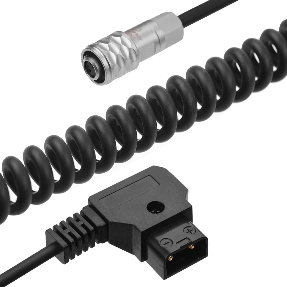 Power Cable D-Tap to BMPCC 4K 2 Pin Locking For Blackmagic Pocket Cinema Camera 4K for Sony V Mount Battery