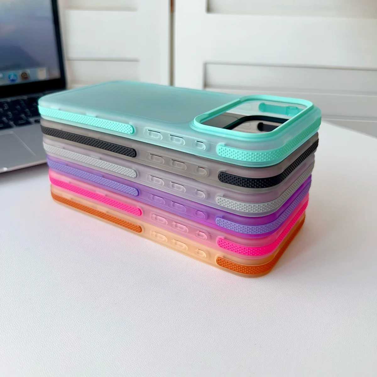 Ultra Thin Frosted Clear Soft TPU Shockproof Matte Translucent Phone Case