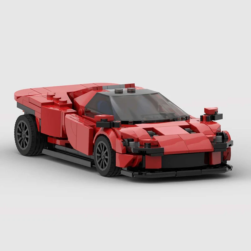 

Technology Building Blocks Car Speeding Vehicle Racing Bricks Assembled Toys for Children Boy Birthdays Christmas Gifts