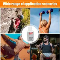2 Oz Anti-skid Transparent Dry Hand Solution pole dance Anti Slip Liquid Sport Powder For Rock Climbing Sports Liquid Magnesium 2