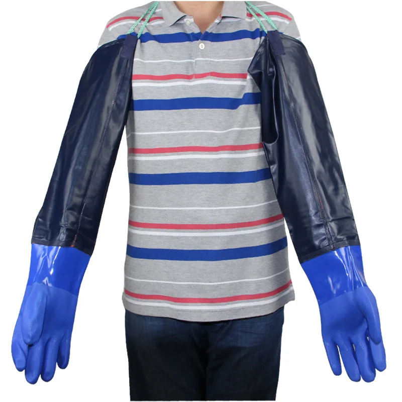

Thick Protect Family Health Cleaning Garden Waterproof Kitchen Tools Long Acid and Alkali Resistant Rubber Gloves