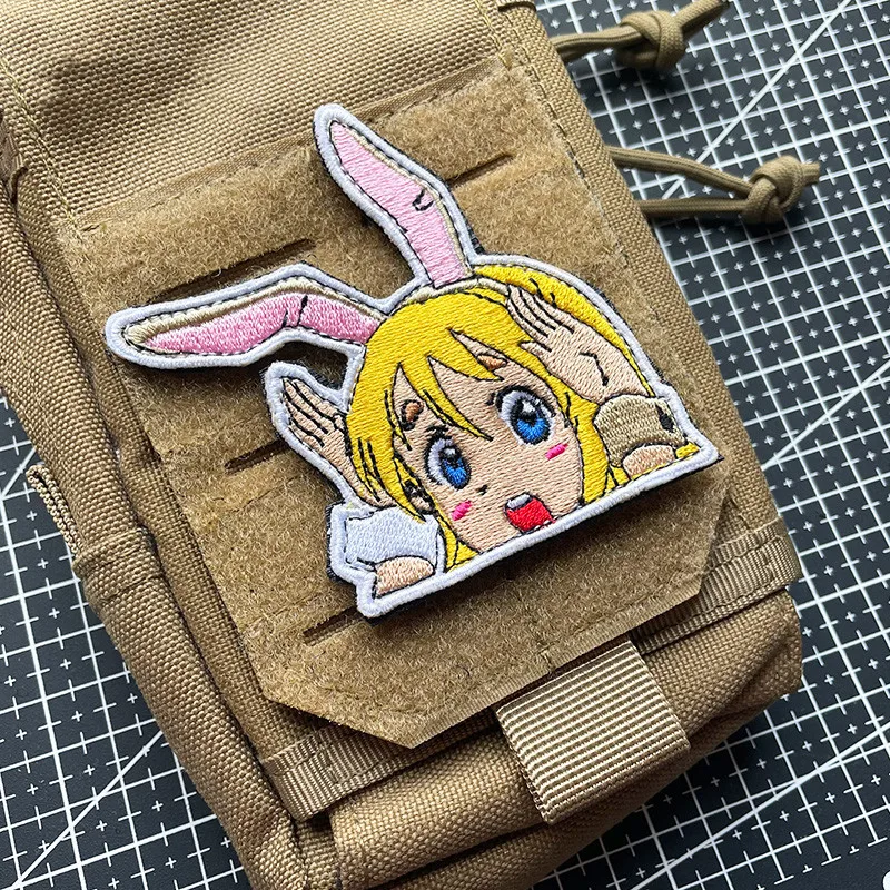 Tactical Bag Sticker Applique  Sailor Moon Patch Embroidery