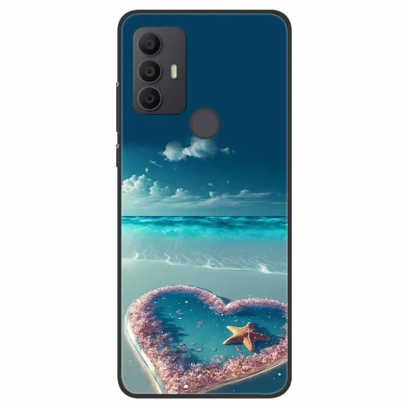 Premium Soft TPU Silicone Landscape Back Case - Universal Fit