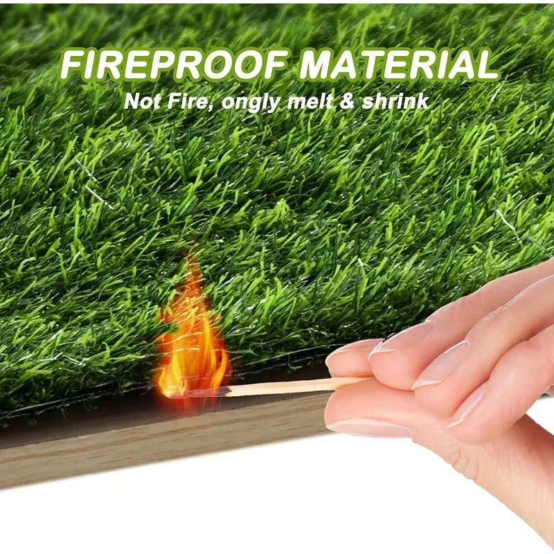 Dog Grass Large Patch Potty Artificial Dog Grass Bathroom Turf for Pet Training Washable Perfect Outdoor Portable Potty Pet Loo Dog Training Pad