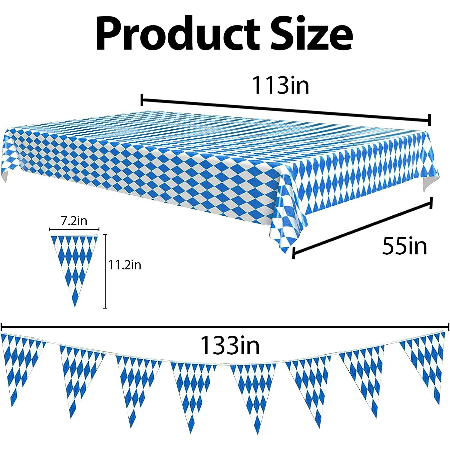 Lot De 40 Serviettes Décoratives Pour Fête De La Bière Bavaroise - 33 X