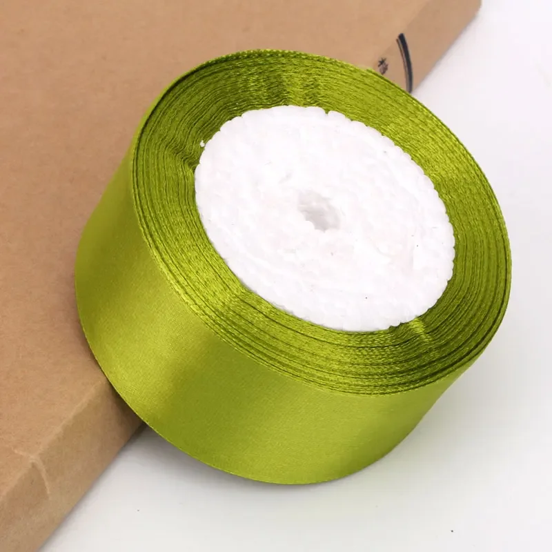 Vibrant Satin Ribbon Collection for DIY Crafts - Assorted Colors