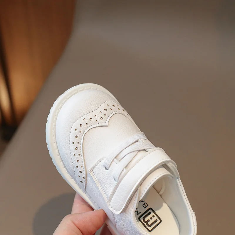 Formal Dress Shoes for Children Classic Evening Party Uniform School Shoes for Girls Gentleman Boy Black PU Leather H05114