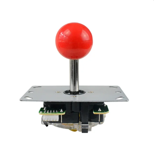 

4/8 Way Adjustable Joystick Arcade Joystick DIY Joystick Fighting Stick Parts for Game Video Arcade Very Rugged Construction Red