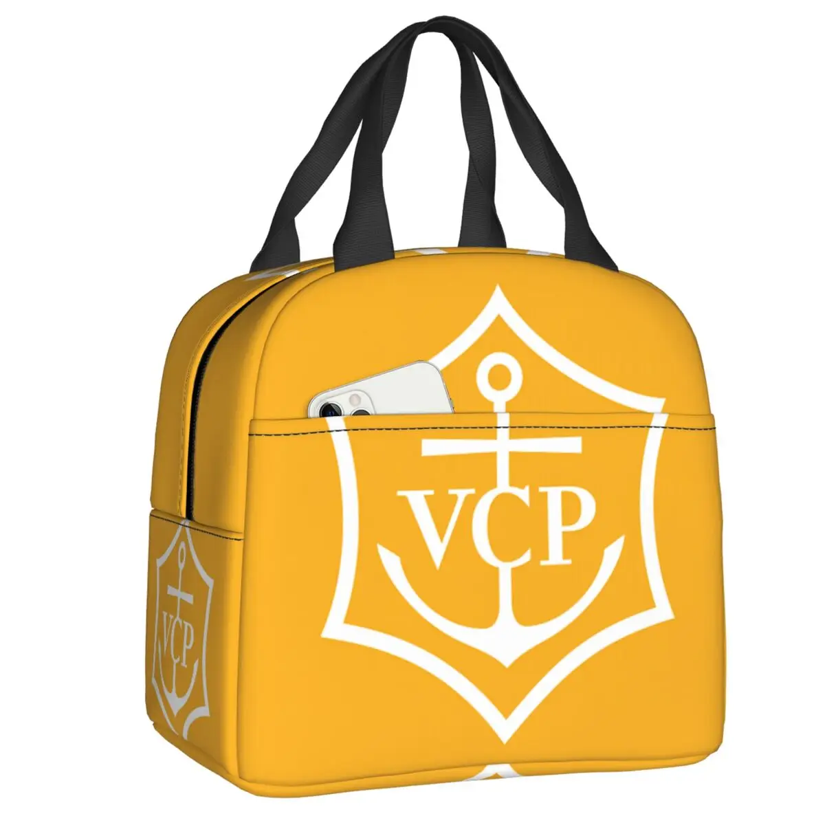 

VCP Champagne Clicquots Insulated Lunch Bags for Outdoor Picnic Leakproof Cooler Thermal Lunch Box Women Kids