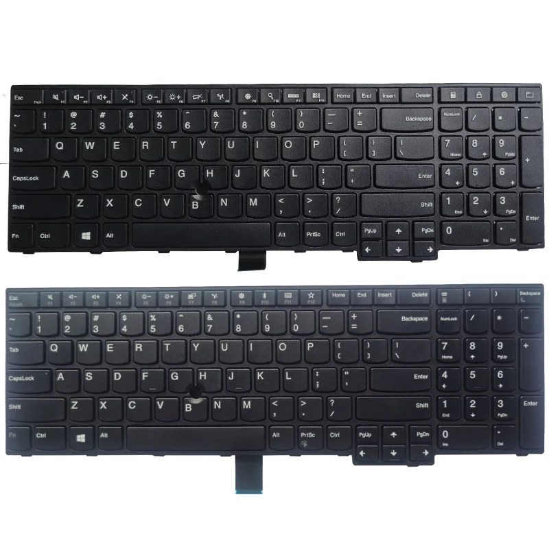 

Новая английская клавиатура для ноутбука lenovo Thinkpad E550 E550C E555 E560 E565 00HN000 00HN037 00HN074, английская клавиатура без подсветки