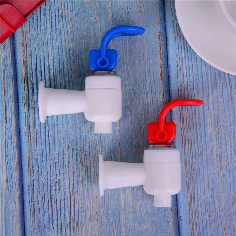 1PC Push Type Plastic Water Dispenser Faucet Tap Replacement Home Essential Drinking Fountains Parts Bibcock Accessorie bathroom faucet water tap faucet beverage faucet water dispenser valve