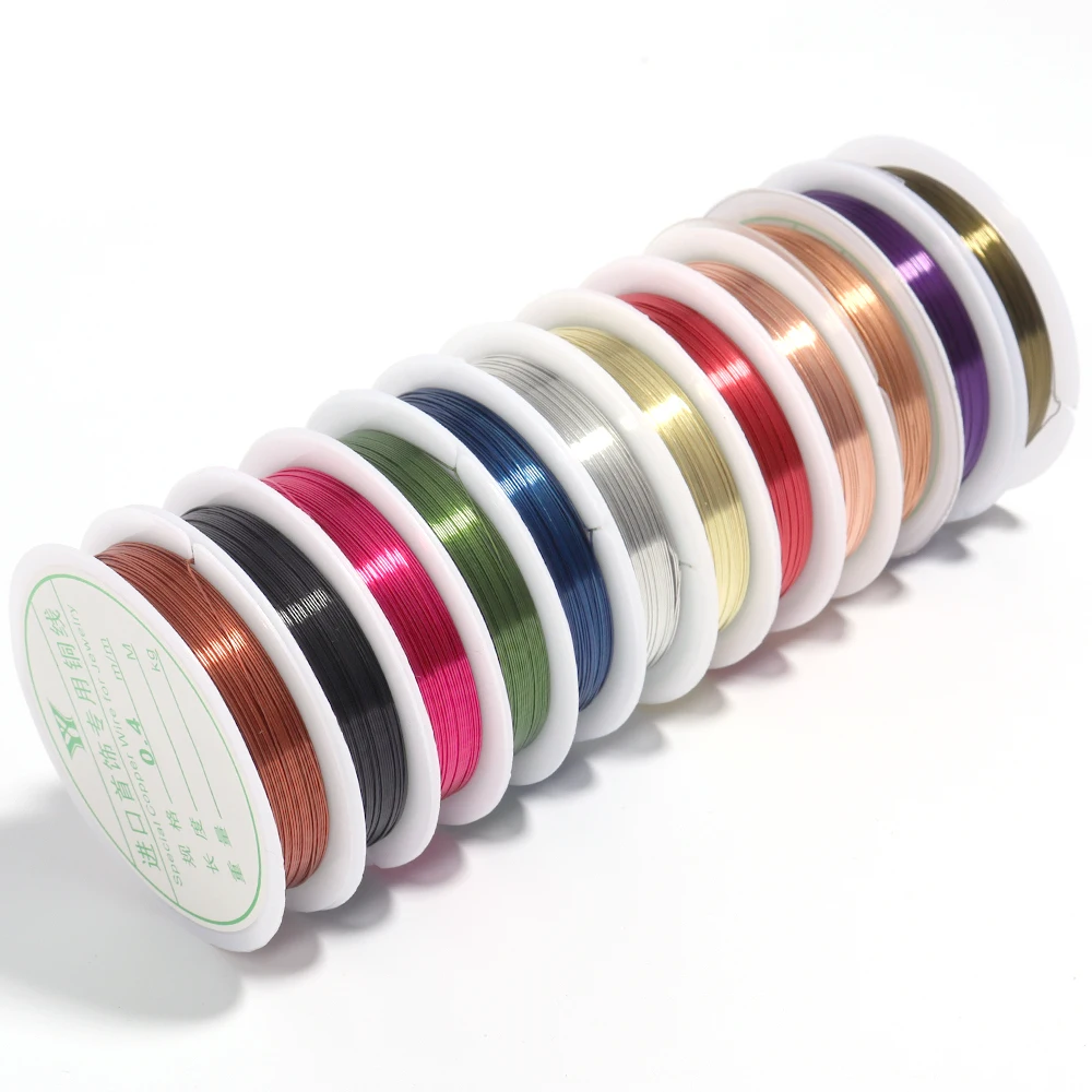 Nylon Cord Macrame Cord Silk Cord Satin Cord Faux Suede Cord Waxed Cord Leather Cord PVC Cord Packaging Cord 8-12M/Roll Copper Wire For Ornament Making DIY Crafts
