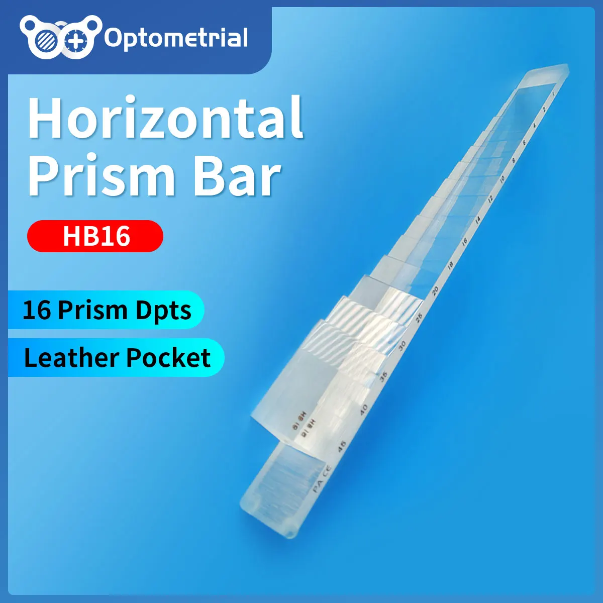 HB16 Barra prisma orizzontale oftalmica di qualità 16 diottrie