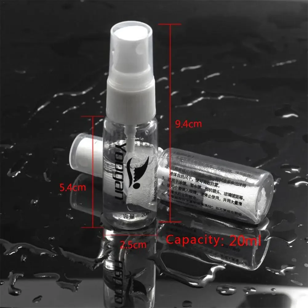 20ml Anti-Fog Spray Swim Goggles Glasses Scuba Dive Mask Lens Cleaner Liquid Outdoor Swimming Supply 6
