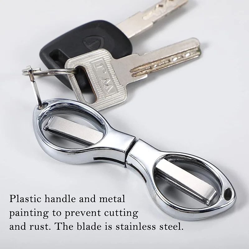 1Pc Folding Mini Scissor Stainless Steel Scissors Portable Keychain Scissors  Safety Shear Telescopic Cutter for Travel DIY Craft - AliExpress