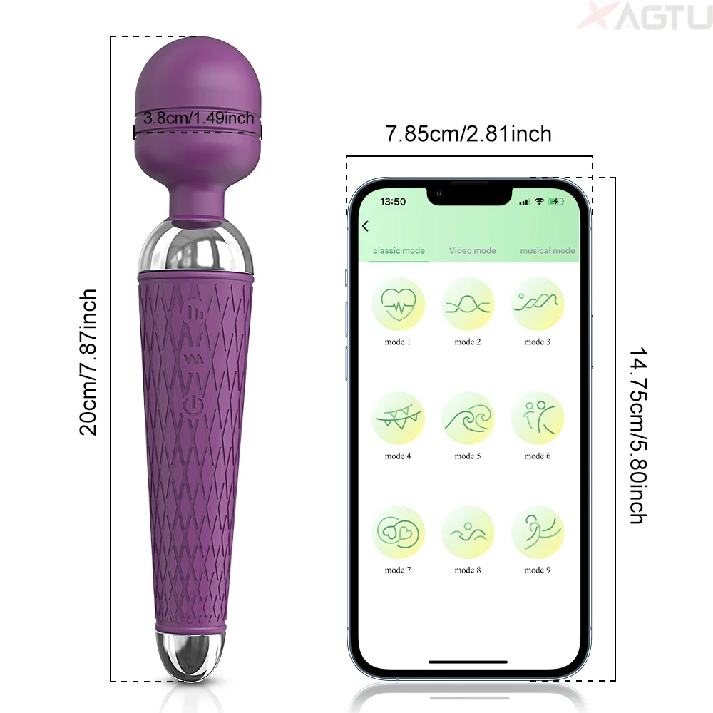 Female sex toys Magic-Wand AV Vibrator Female Powerful Nipple Clitoris Stimulator G spot Massager