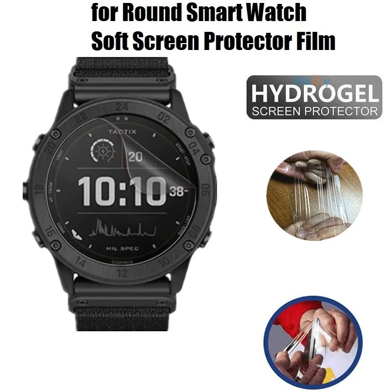 GARMIN tactix 7 pro【ハイドロゲルフィルム2枚組】 10PCS TPU Hydrogel Soft Screen Protector for Garmin Tactix 7 Pro