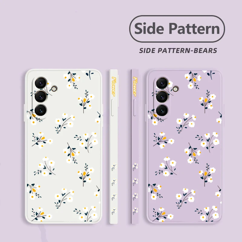 Stunning Flower Silicone Phone Case Cover