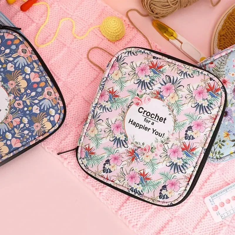 Waterproof Crochet Hook Storage Bag