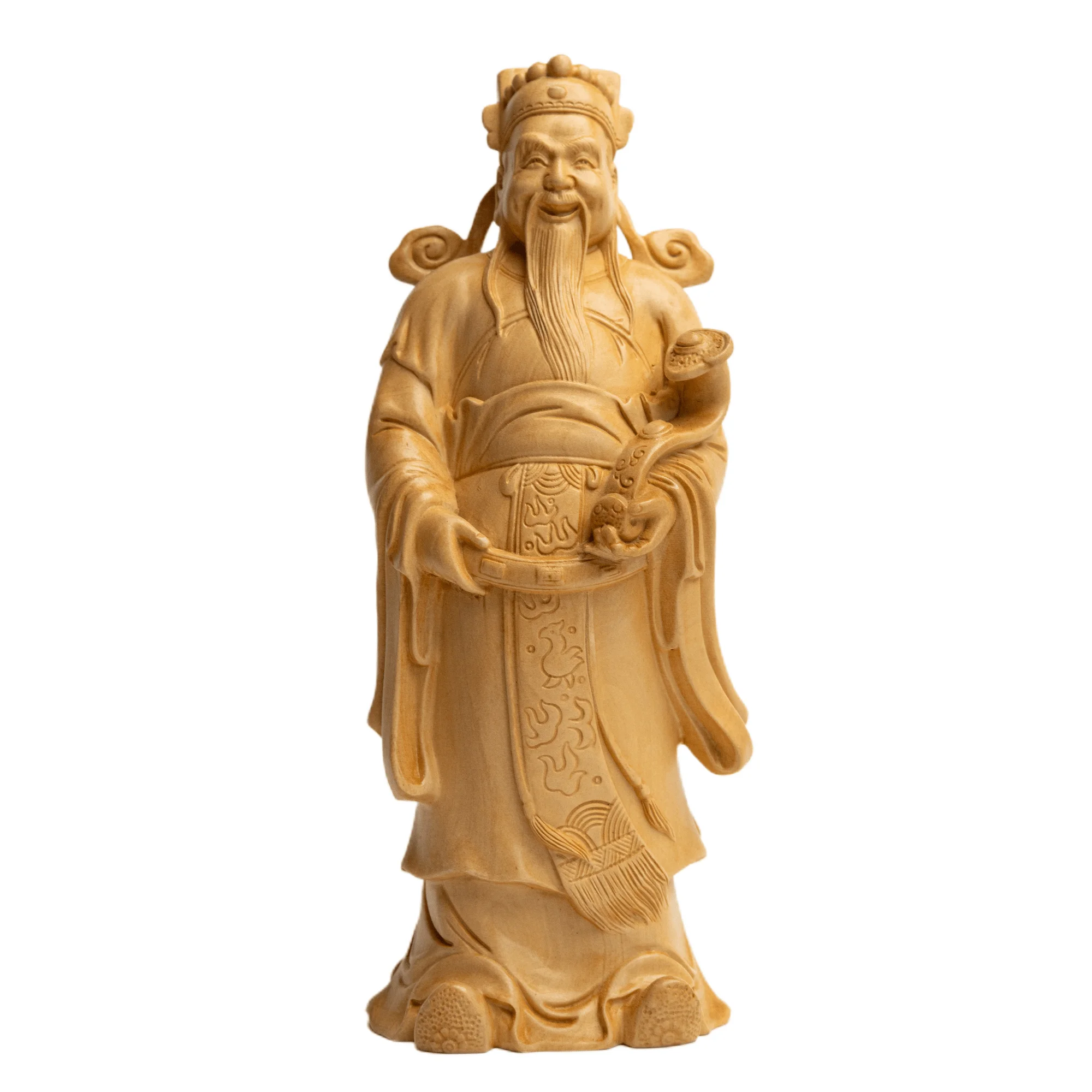 Fu Lu Shou (Three Stars of Fortune, Prosperity, and Longevity) Statue,  Lucky Deity Figurine for Home Decoration, Gift for Friend - AliExpress, image size:2000x2000