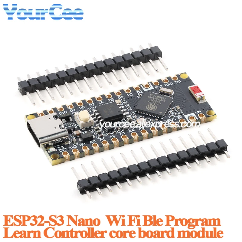 ตัวเลือกสินค้า บอร์ดพัฒนา ESP32-S3 Wi-Fi Bluetooth 5.0 32-bit