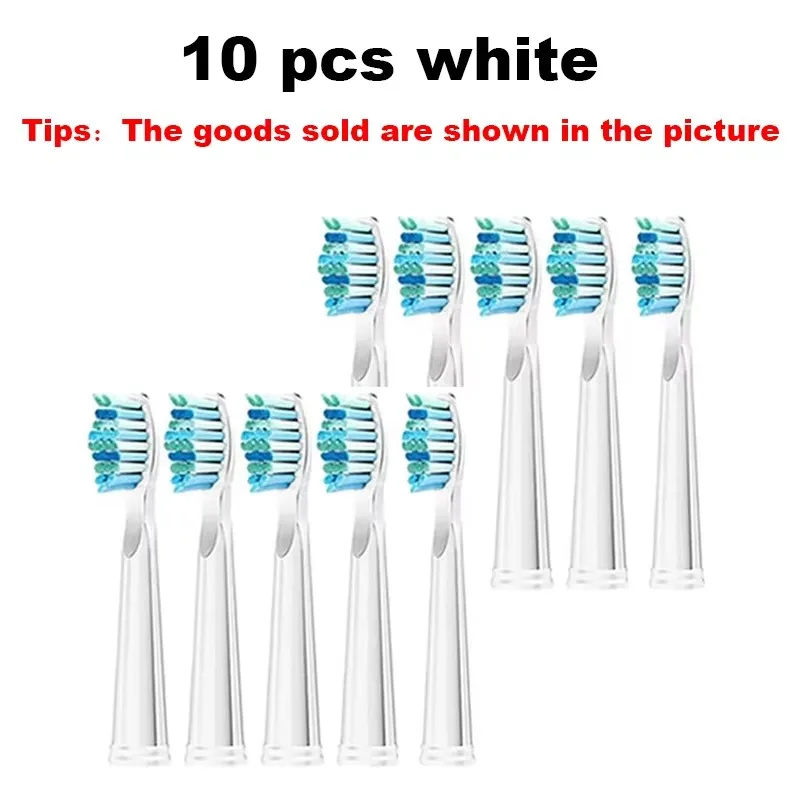 جديد 3/5/10 قطعة Fairywill استبدال رؤوس فرشاة الأس...