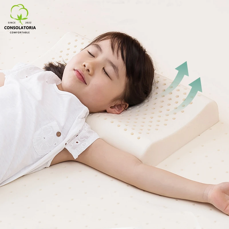 Children Latex Pillow Natural Latex Pillow Pillow Kids Bedroom