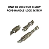 LOCK HEAD HEAVY ROPE - TPU coat + steel core for special handle HIGH END NEVERTOOLATE heavy jump rope as RA IGNITE 5