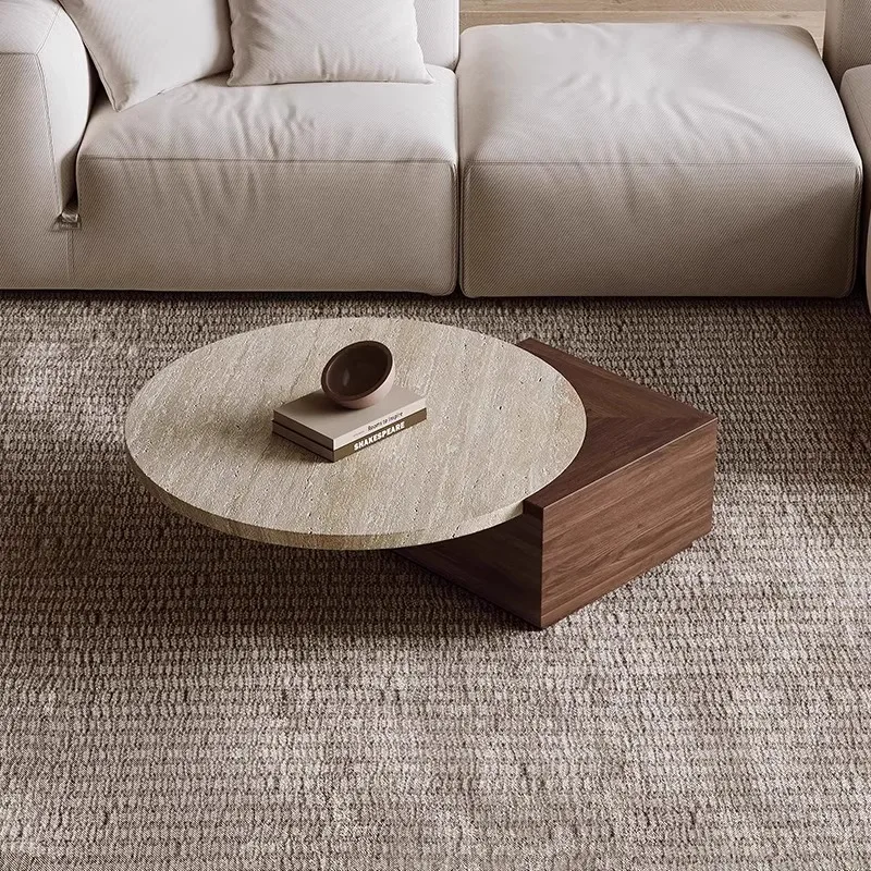 الشمال طاولة القهوة الحديثة غرفة المعيشة الفاخرة ا...