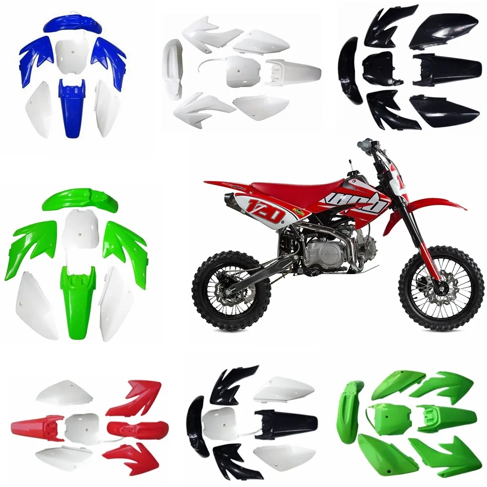 Pit Dirt Bike Black PLASTIC Fender Gripper SEAT Honda CRF50 70 SSR
