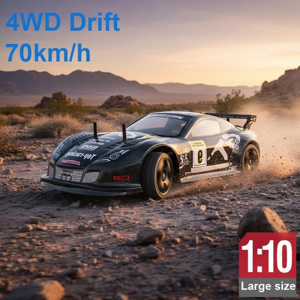 Voiture RC 40km/h 1 Batterie - Jouet Télécommandé Tout-Terrain