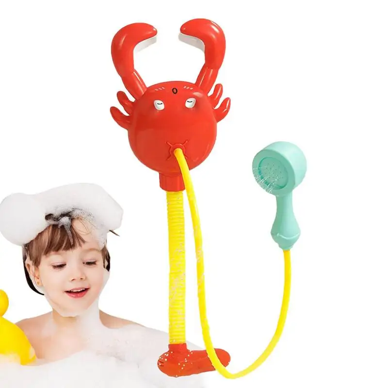 

Bath Tub Spray Water Toy 2-in-1 Preschool Toddler Pool Toys Water Toys For Toddler Babies Bathtub Water Toys Floating Crab